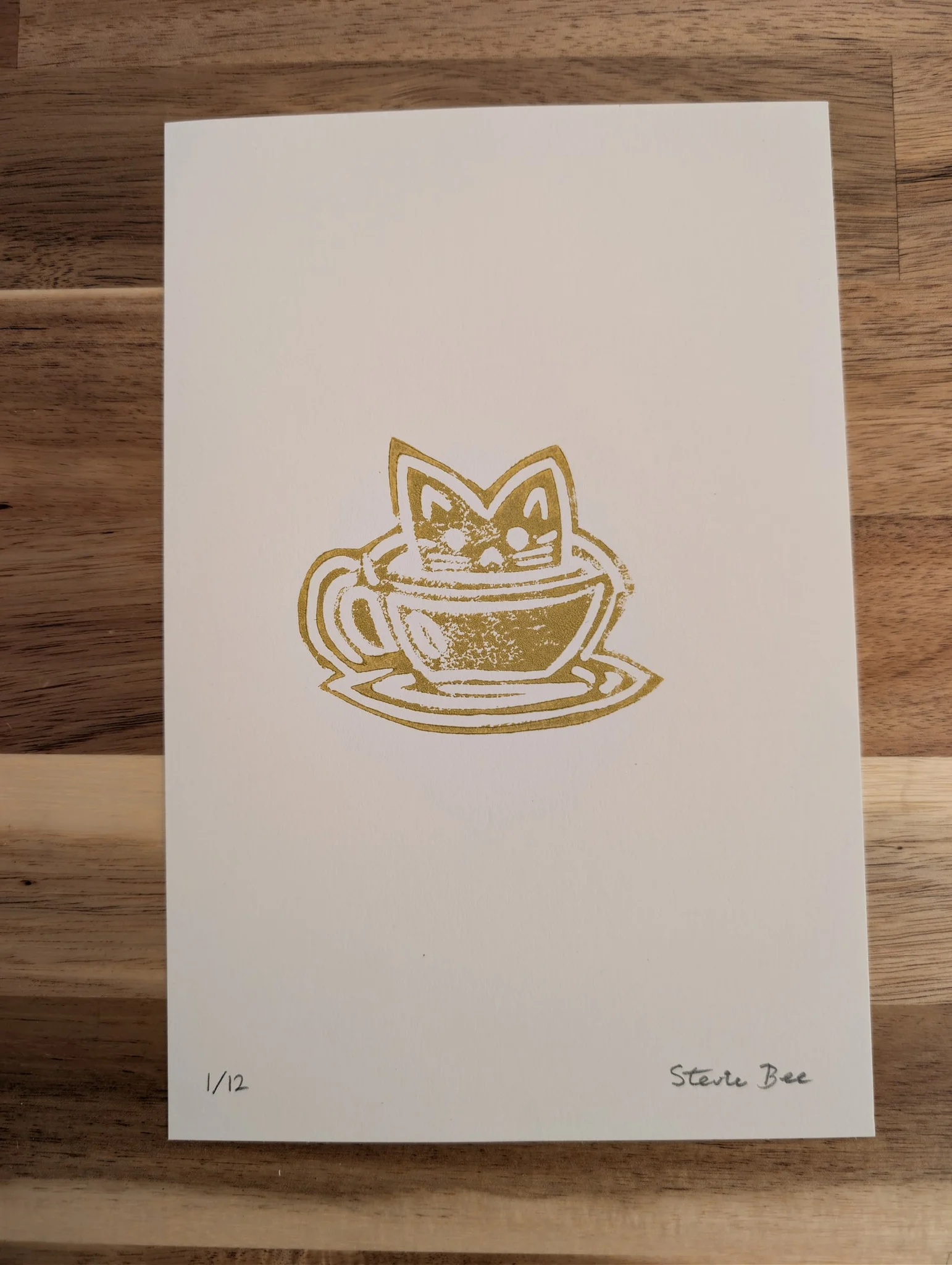 Coffee Cat (OG Gold) #1