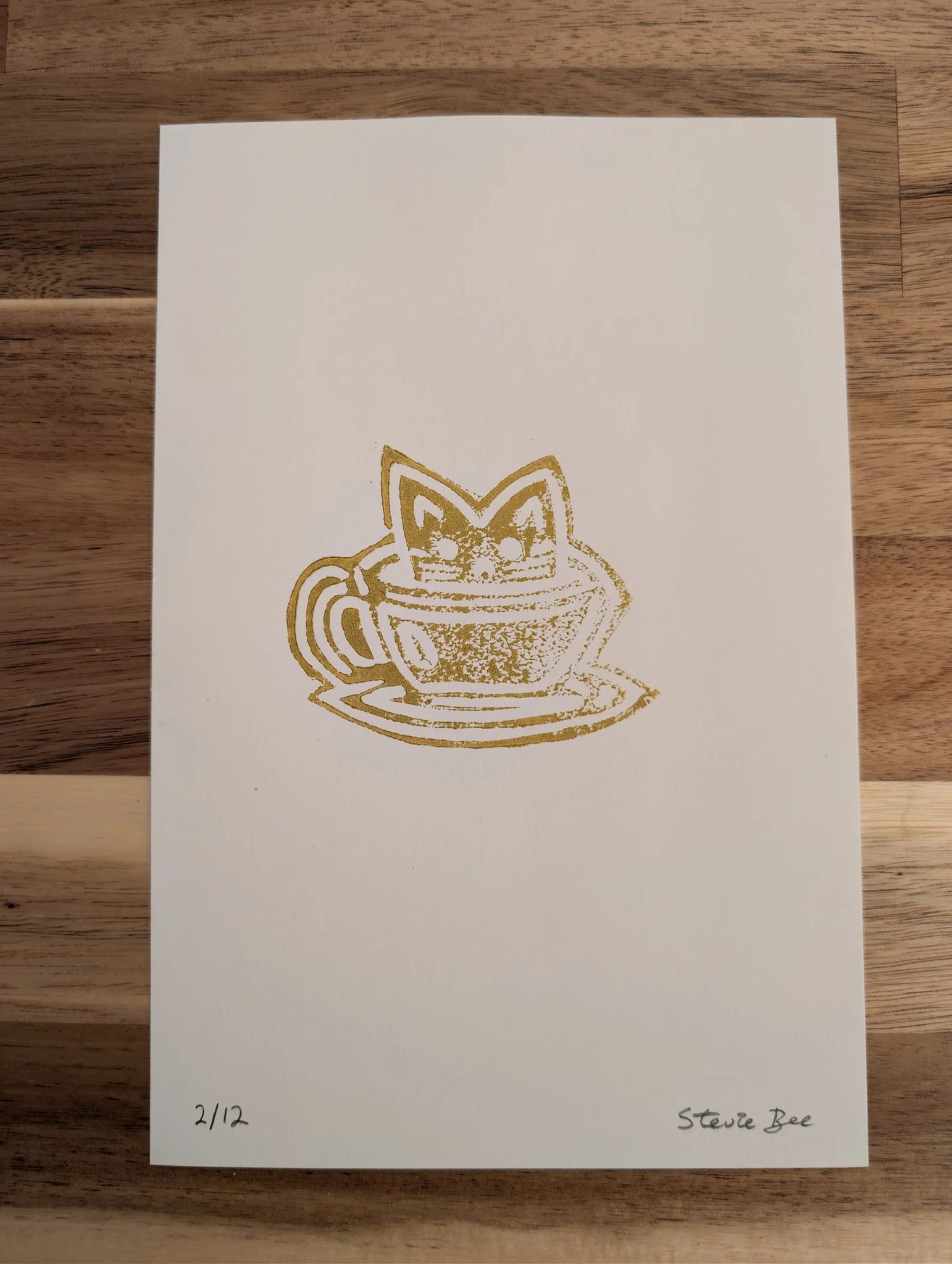 Coffee Cat (OG Gold) #2