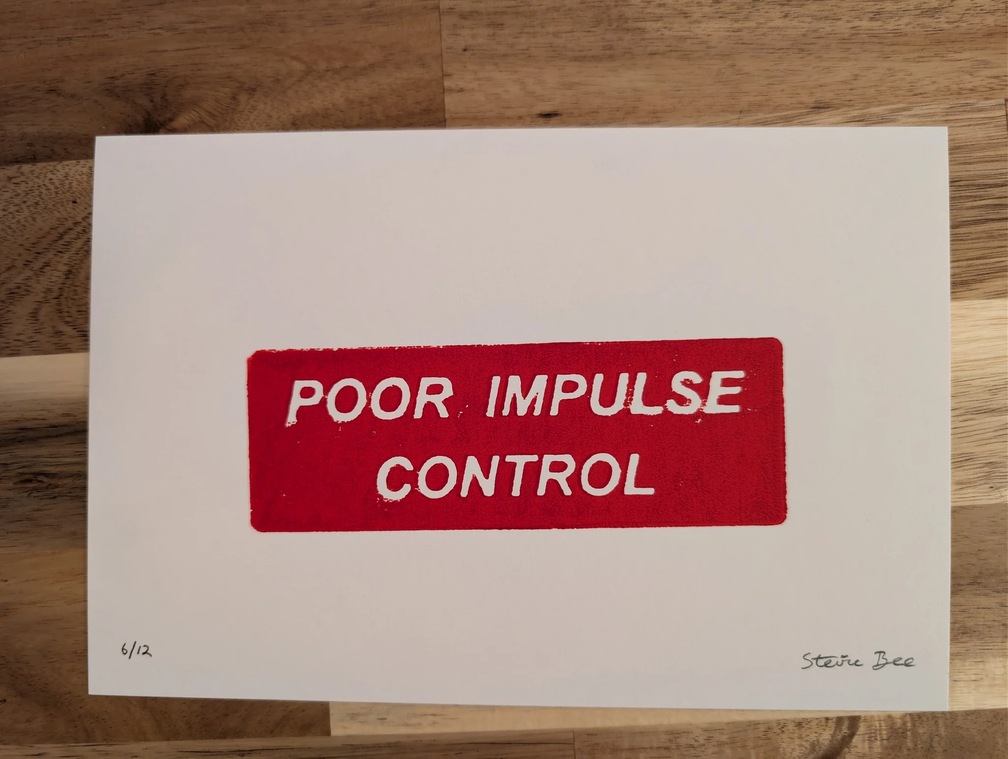 Poor Impulse Control #6