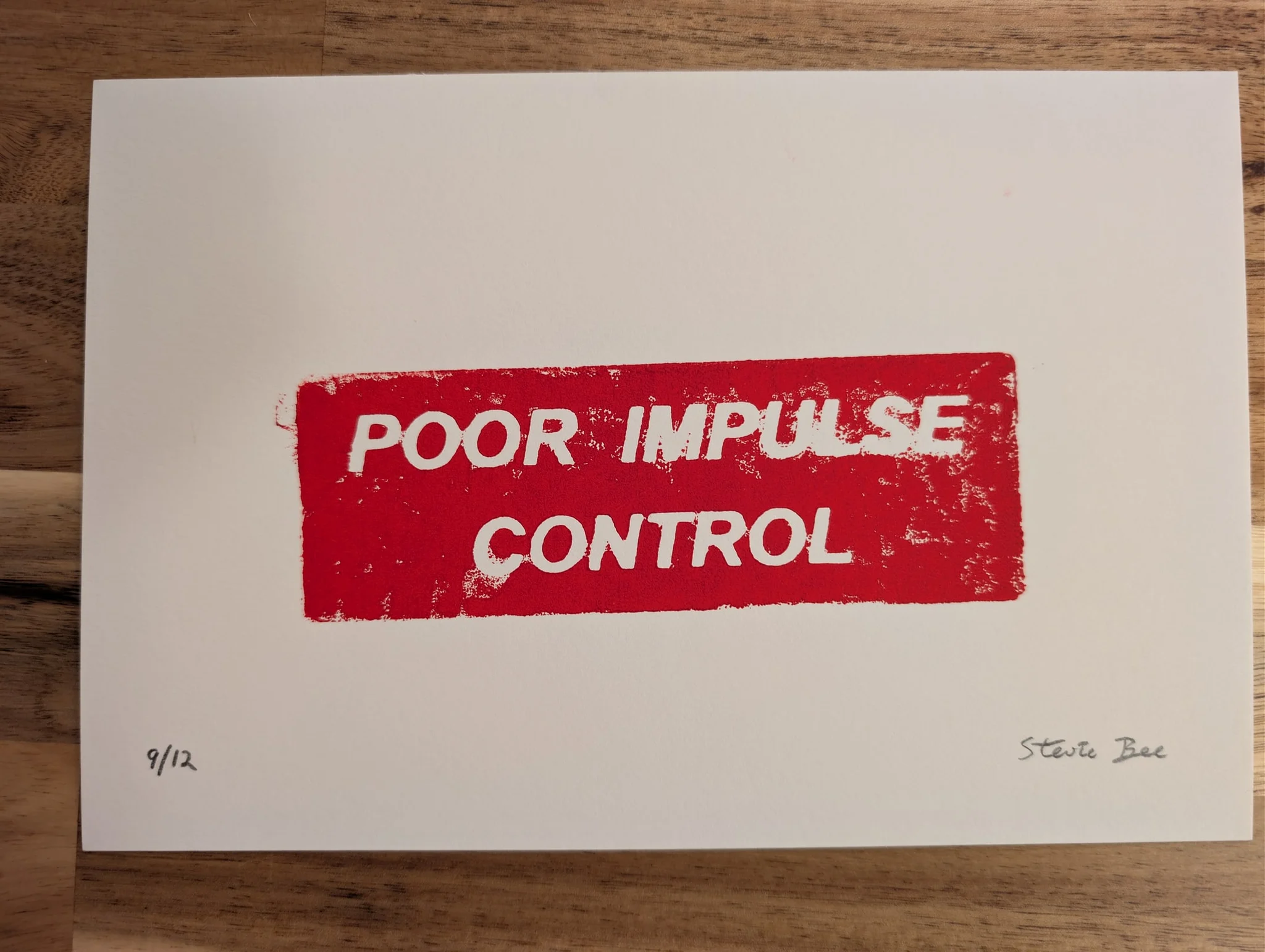 Poor Impulse Control #9