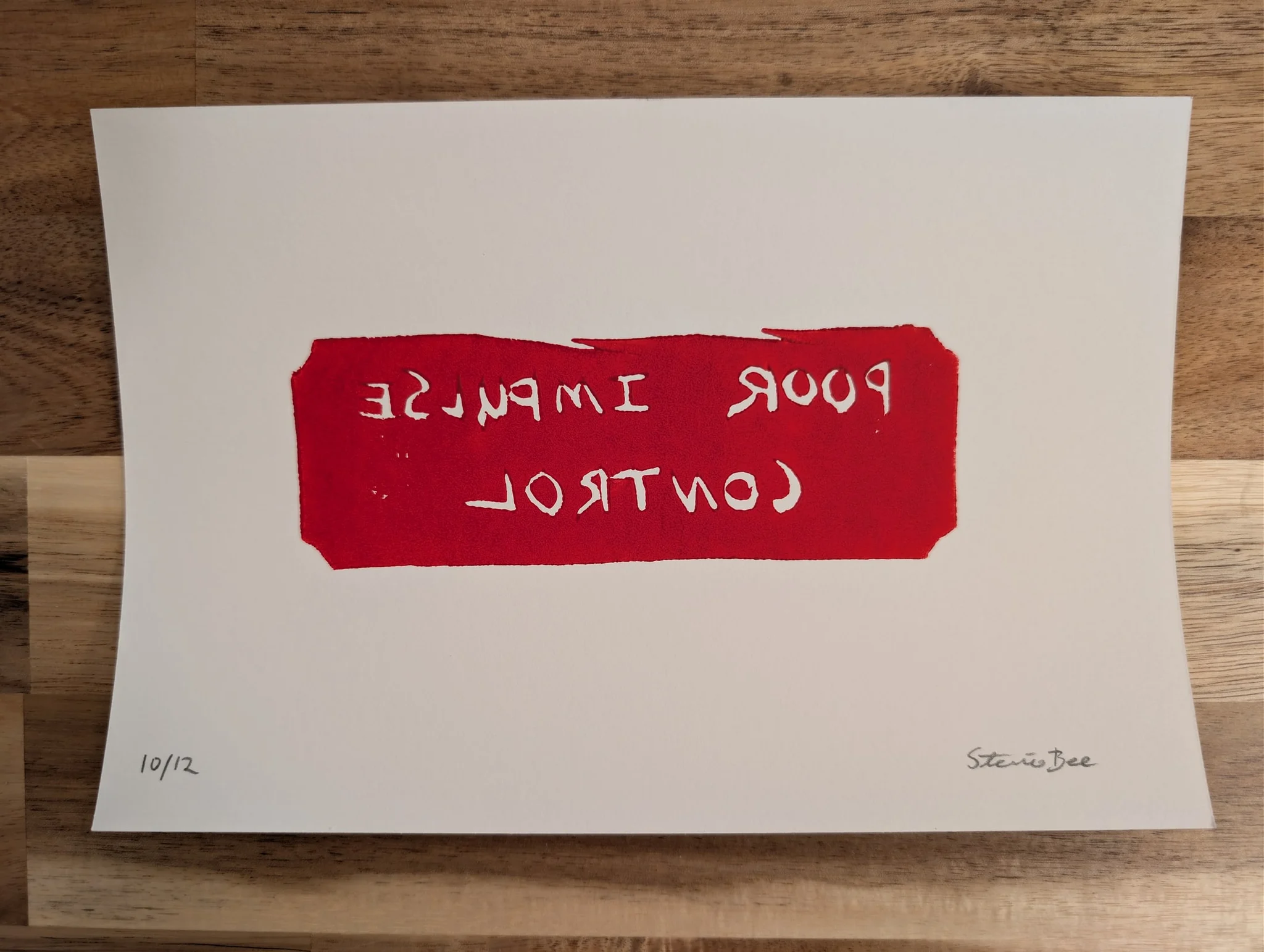 Poor Impulse Control (Reversed) #10